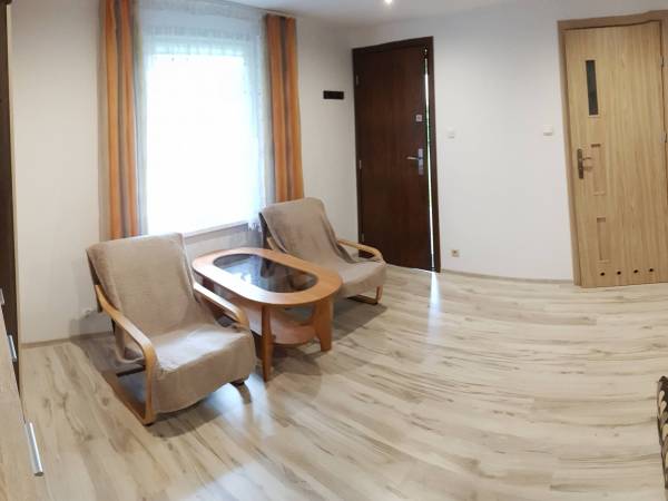 Pokój dzienny w domku nr 2