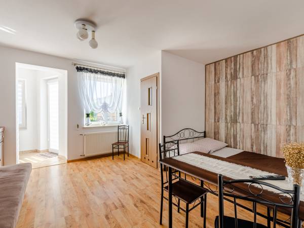 pokój 3-osob, łazienka, taras. piętro Brąz