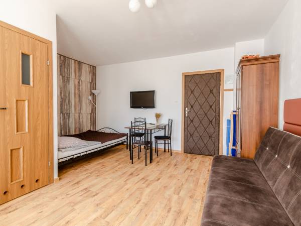 Pokój 3-osob, łazienka, taras Brąz