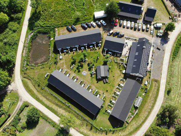 Rodzinne Rusinowo 1 z lotu ptaka