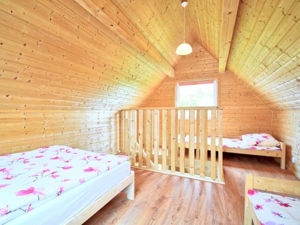 sypialnia - domek 4-6 osobowy