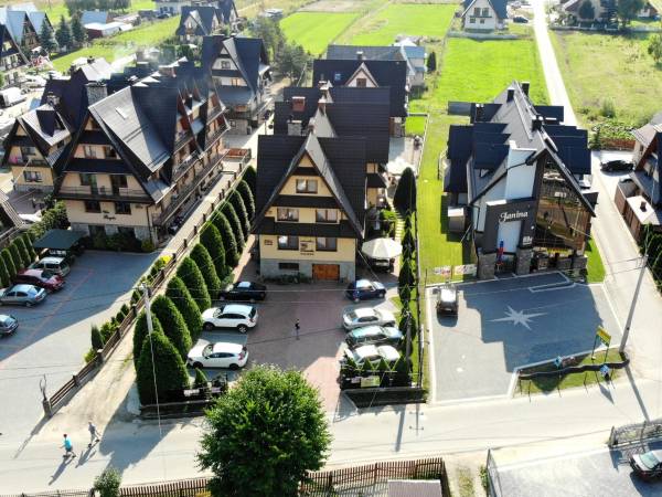 Willa Danuśka widok z drona