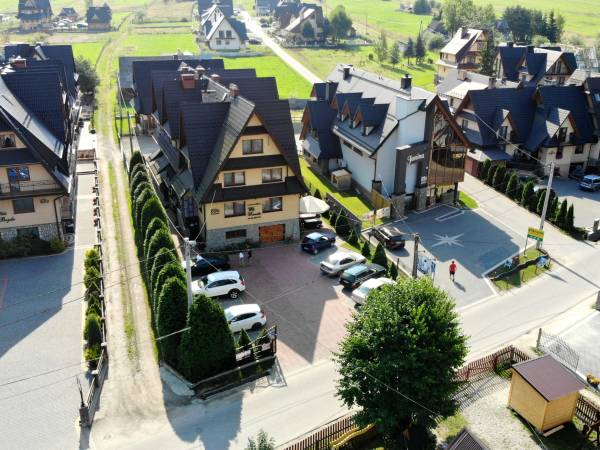 Willa Danuśka widok z drona