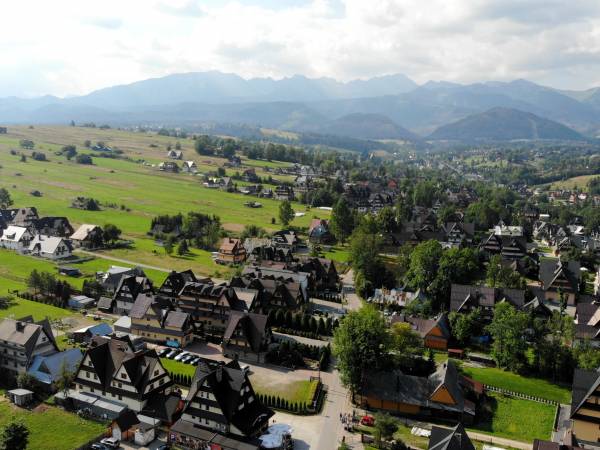 Okolica widok z drona