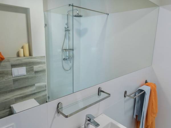 łazienki we wszystkich apartamentach