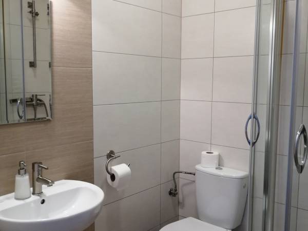 Pokój lniany - łazienka