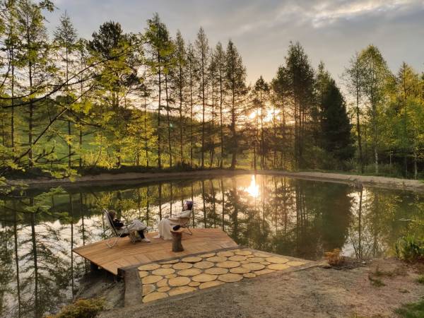 Uroczy Staw w Bieszczadach