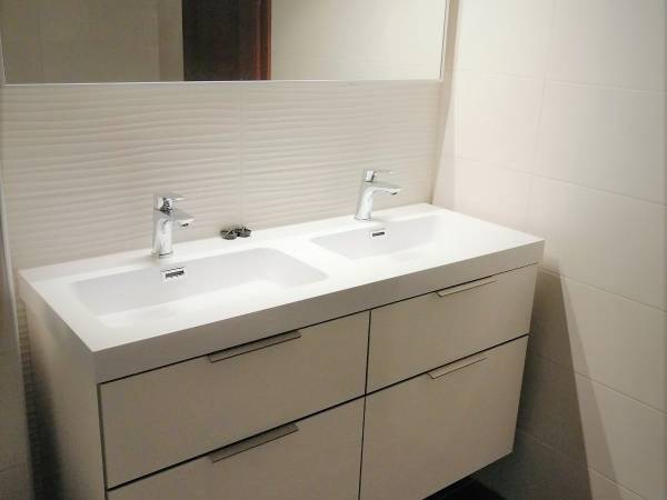 Bathroom in 6x4 apartman