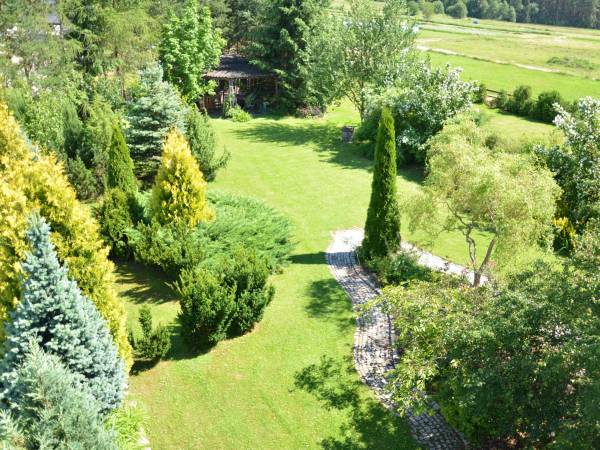 Widok z pokoju Jesień