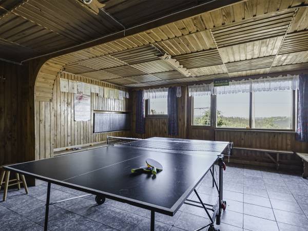 Sala ze stołem do tenisa stołowego