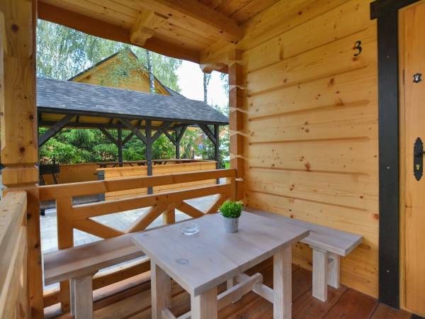 Taras dolny w Chacie Świerkowej