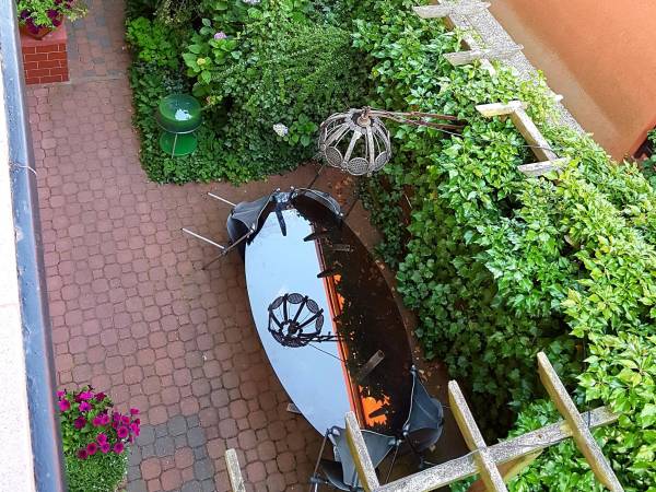 otoczenie, miejsce grillowe