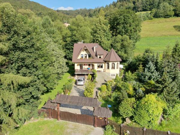 Domek nad rzeką Brenna