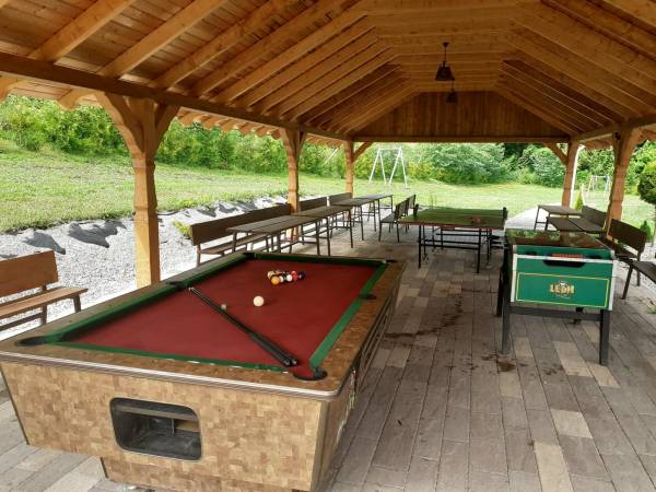 Domki nad jeziorem Ołów z własnym stawem 