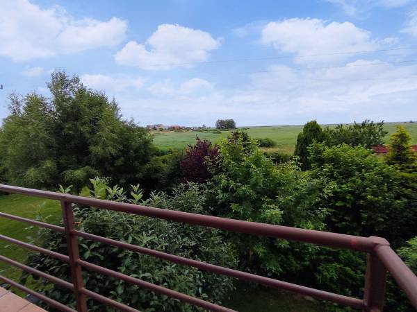 Widok z tarasu pokoi 3 i 4