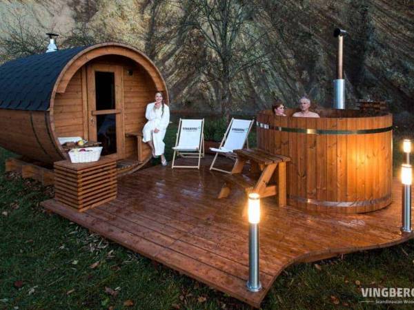 sauna i bania ogrodowa w Polanie świerkowej