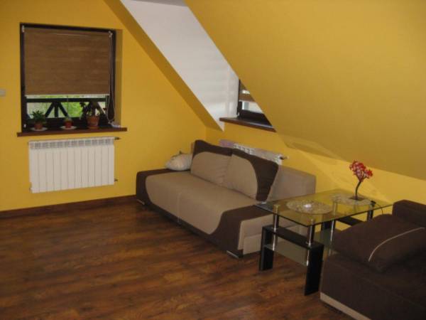 sypialnia na piętrze w domu po prawej stronie