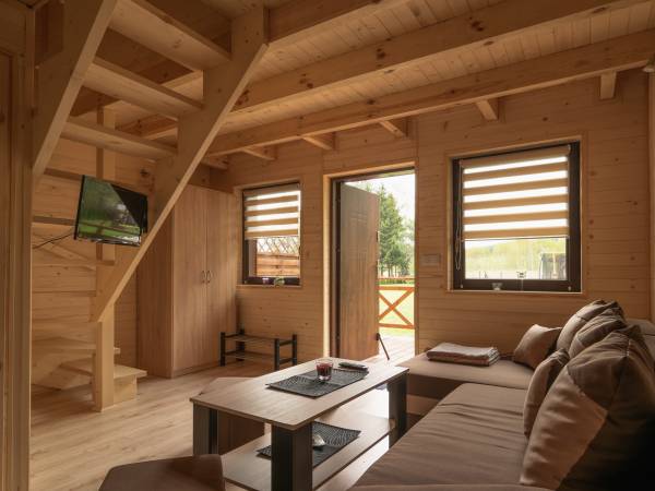 widok z salonu Flawia