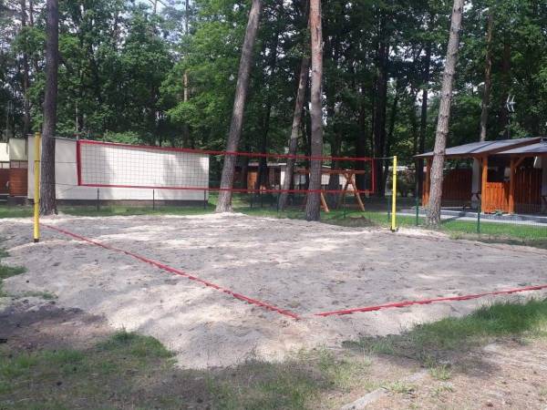 Boisko do siatkówki plażowej- na ośrodkuj