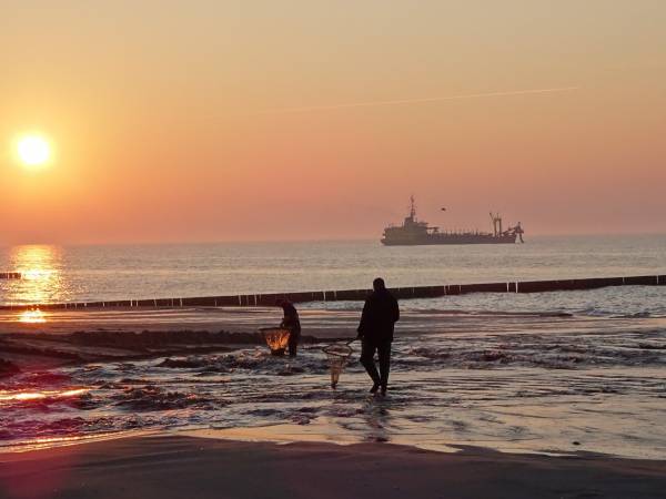 Piękne zachody słońca.