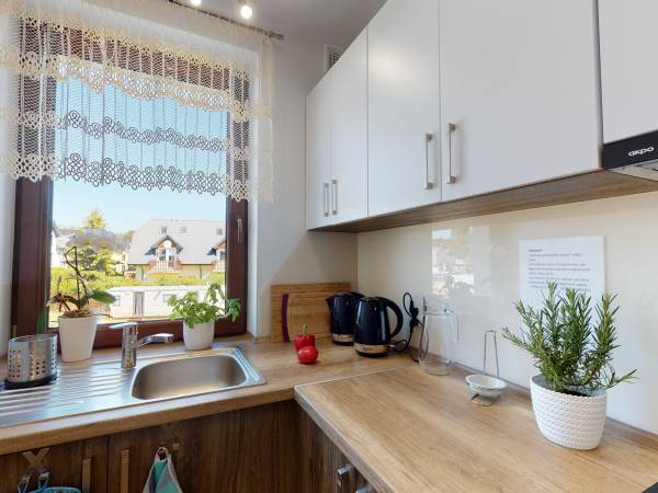 KUCHNIA DLA DWÓCH POKOI BEZ ANEKSÓW KUCHENNYCH