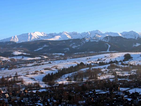 Widok ze stoku Harenda