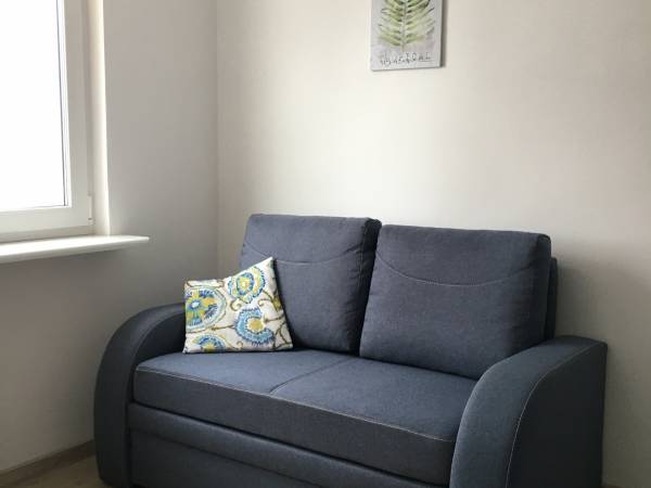 sypialnia - rozkładana sofa