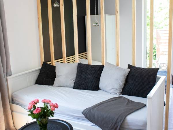 Pokój 3-os. z wyjściem do ogrodu