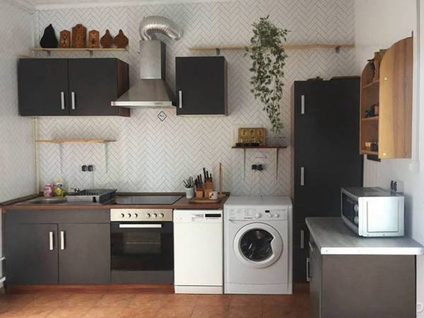 Ogólnodostępna kuchnia na drugiej części ośrodka