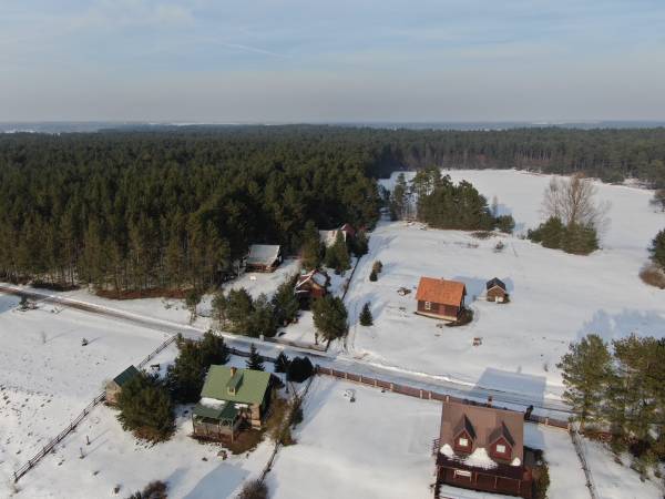Domek letniskowy - spichlerz na Podlasiu