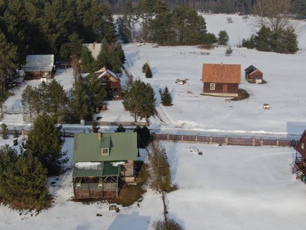 Domek letniskowy - spichlerz na Podlasiu
