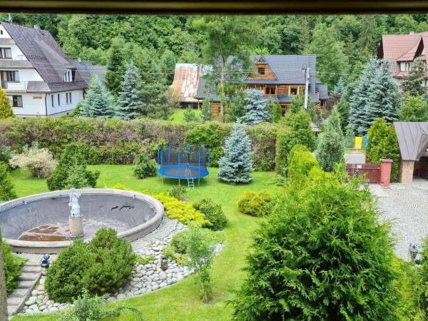 Ogród widok z apartamentu