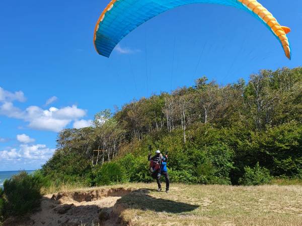 Punkt startowy paralotni