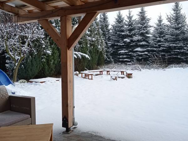 Basiówka nad jeziorem domek całoroczny