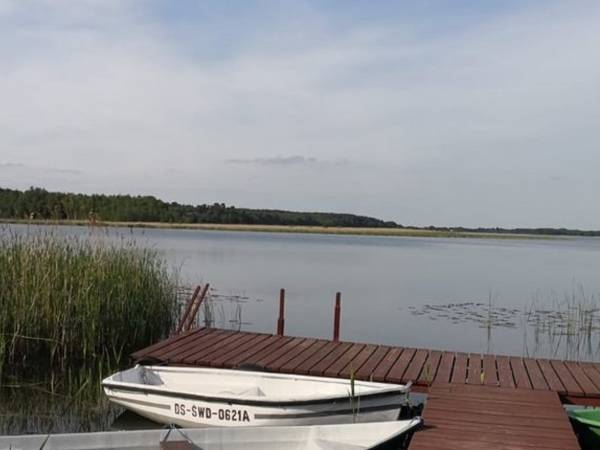 Basiówka nad jeziorem domek całoroczny