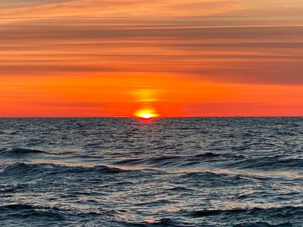 Piękne zachody słońca