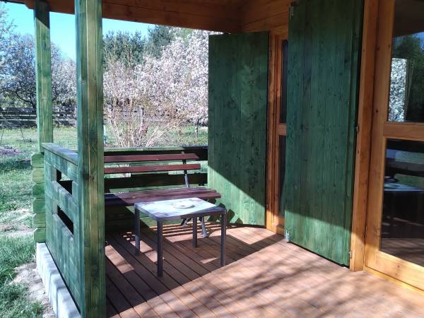 Taras w domku Leśnym