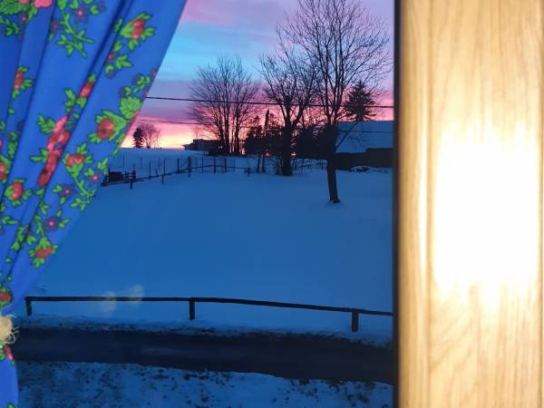 Widok z pokoju nr 4 🙂