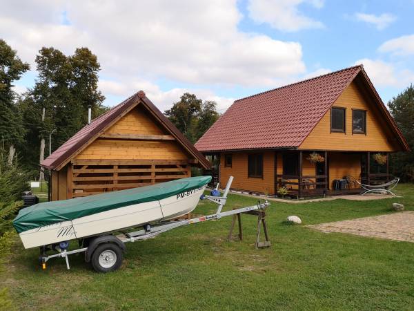 Jasiek 2 , lodka do dyspozycji gosci