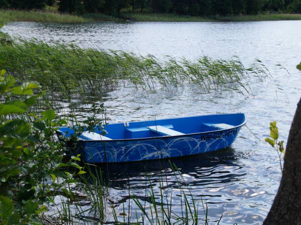 łódka do dyspozycji gości