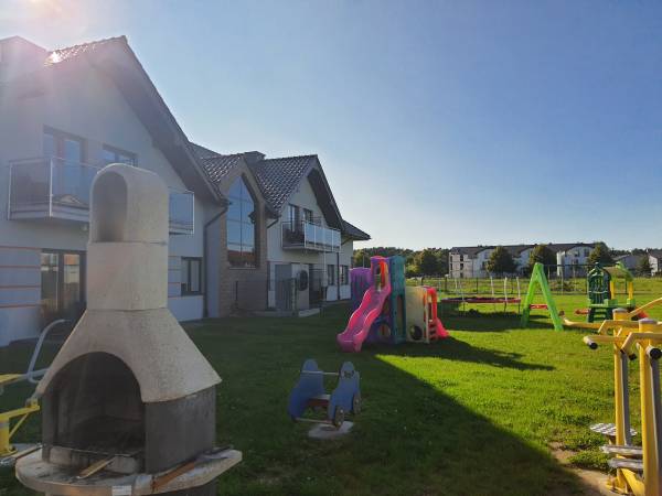 widok z altany na dworze