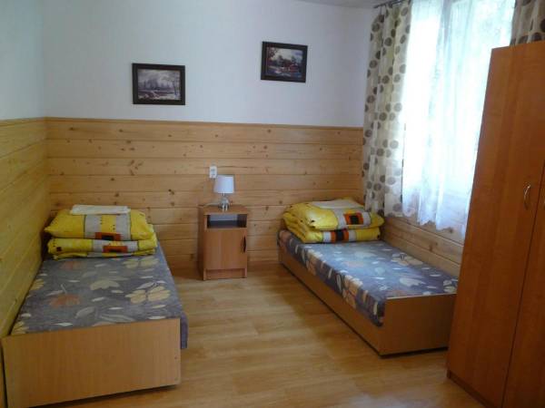 Parterowy domek letniskowy- sypialnia