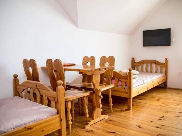 Dom nad jeziorem-sypialnia