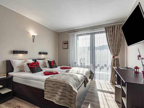 pokój 2os. z aneksem kuchennymi widokiem na góry i balkonem /możliwość dostawki/