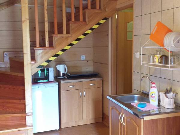 Domek 5 osobowy zaplecze kuchenne