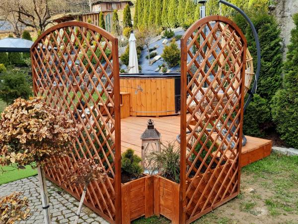 Ogród z wypoczynkiem