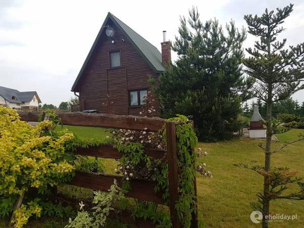 Dwa Domy Drewniane Nad Jeziorem Orzyskim