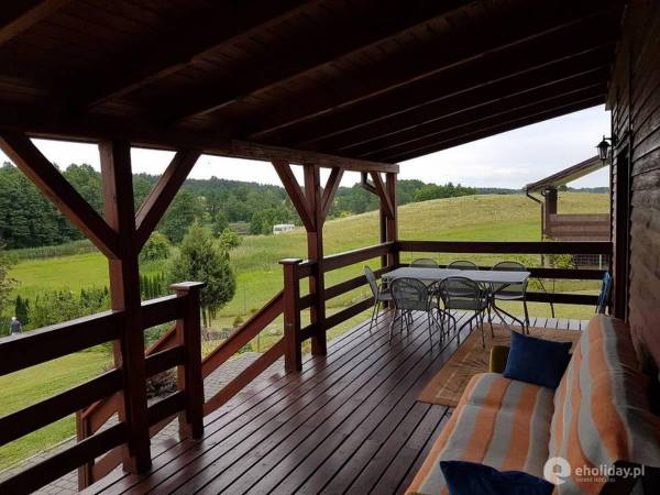 Dwa Domy Drewniane Nad Jeziorem Orzyskim