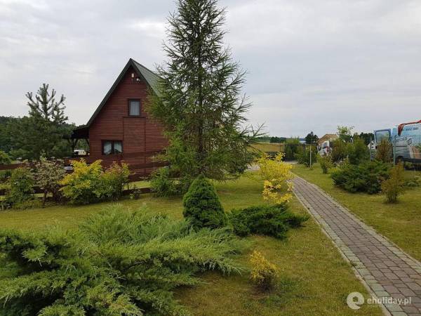 Dwa Domy Drewniane Nad Jeziorem Orzyskim