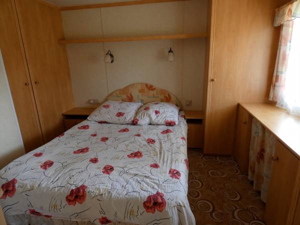 Sypialnia w domku 4 osobowym